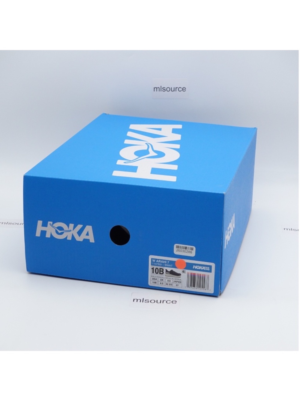 HOKA Arahi 7 Running Shoes 1147851/BWHT Black/White - Picture 11 of 11